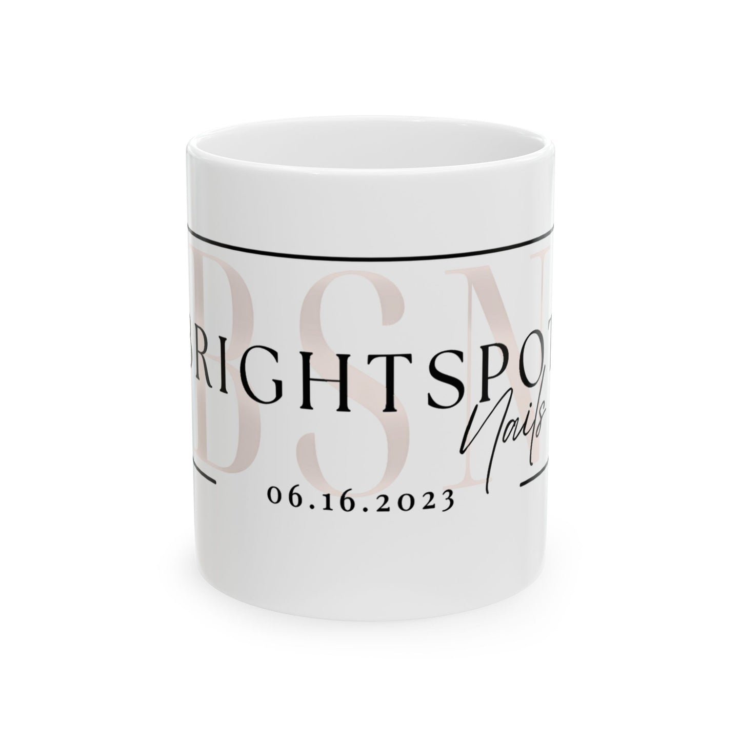 BrightSpot Nails Logo Mug