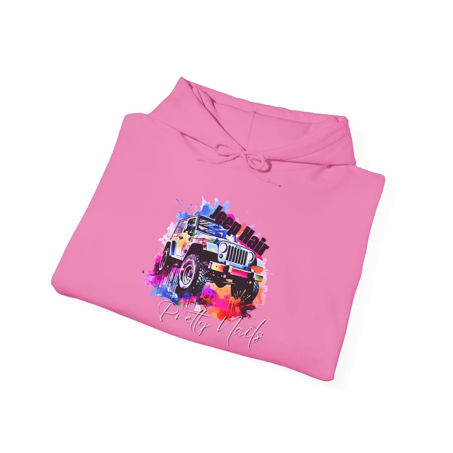 Vibrant Jeep Graphic Hoodie - Unisex Heavy Blend™ with Unique Design