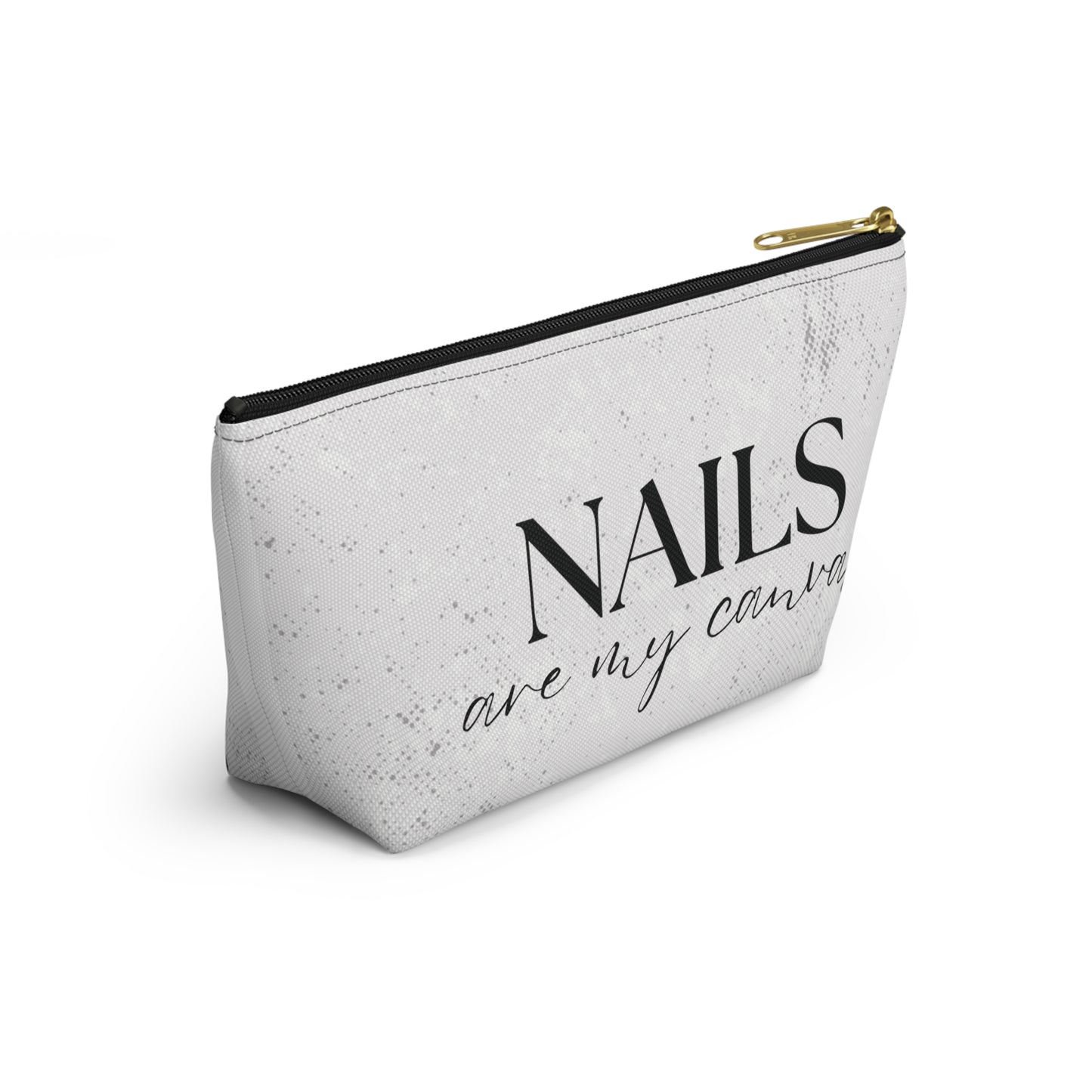 Chic Makeup Bag, Stylish Accessory Pouch, Organizer for Cosmetics, Gift for Beauty Lovers, Bridal Party Essentials, Nail Art Enthusiast