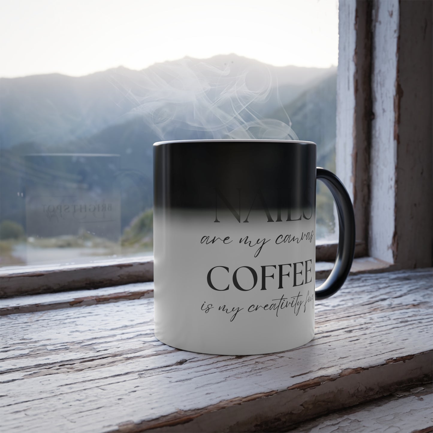 Inspirational Color Morphing Mug - 11oz Coffee Cup for Daily Motivation