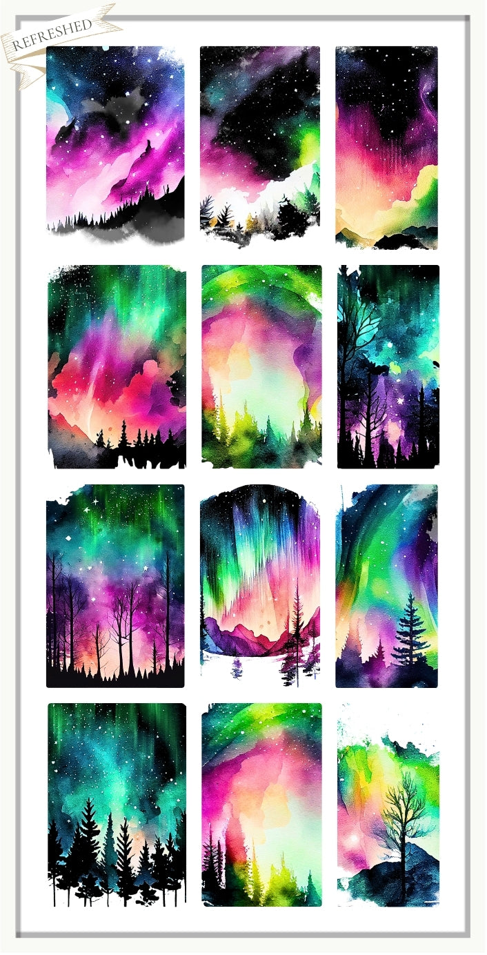 Waterslide Nail Decals | AURORA