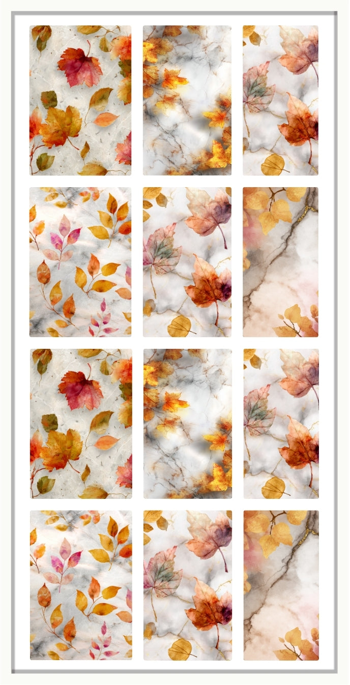 Waterslide Nail Decal | AUTUMN WHISPERS