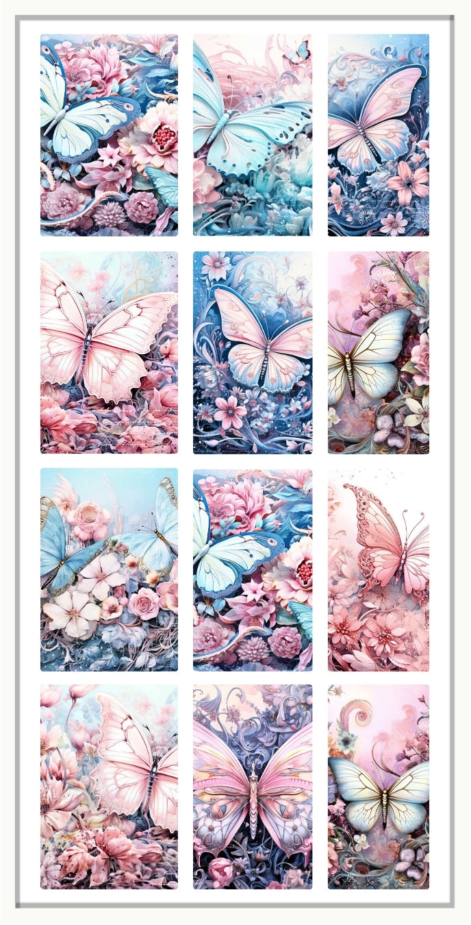Waterslide Nail Decal | BUTTERFLY DREAMS
