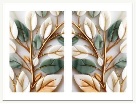 Waterslide Nail Decal | DIPTYCH LEAVES