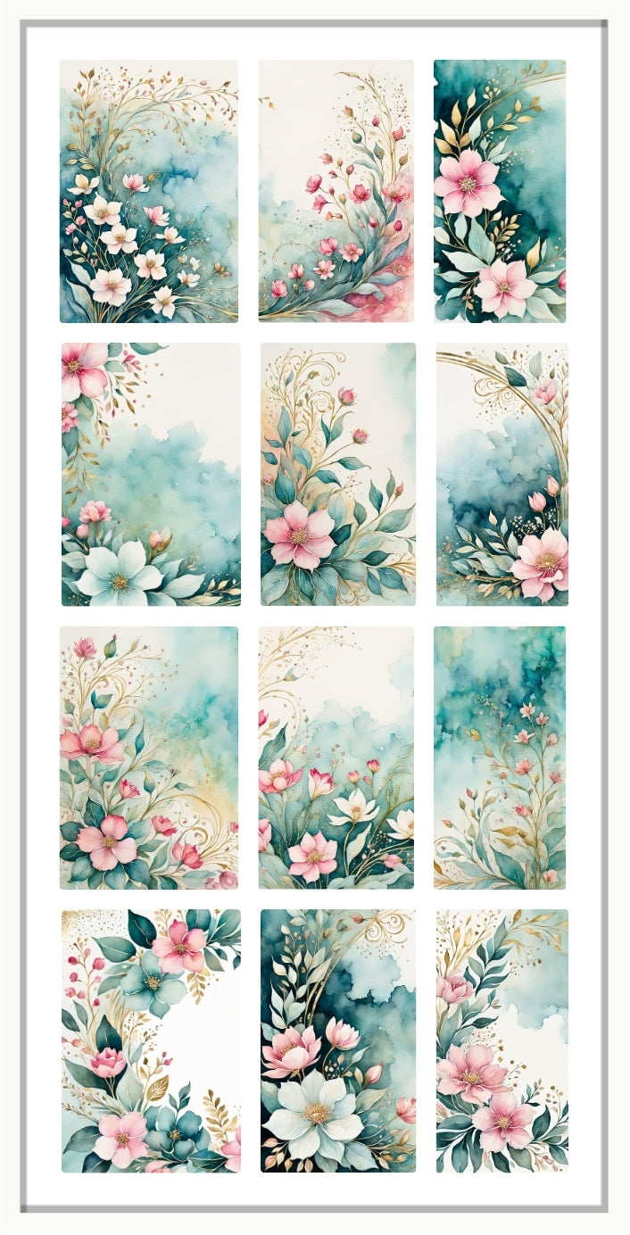 Waterslide Nail Decals | IMPRESSIONIST BLOOM