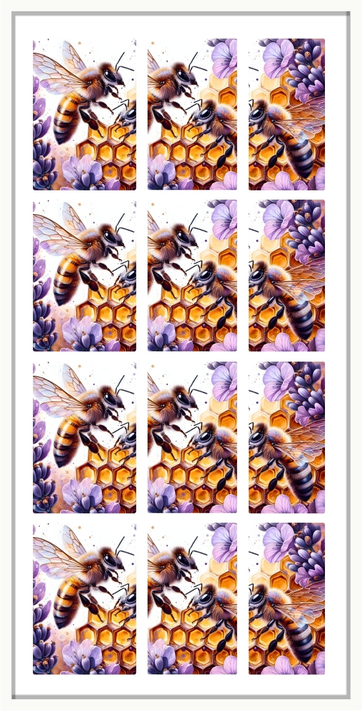 Waterslide Nail Decals | LAVENDER & HONEY