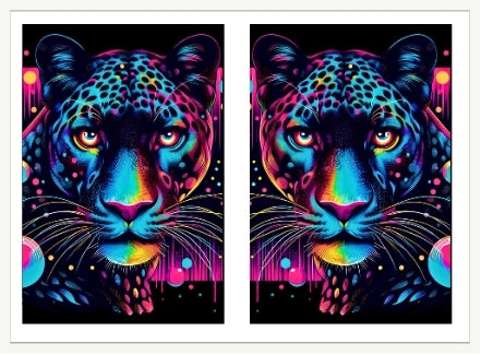 Waterslide Nail Decal | NEON PANTHER