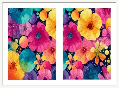 Waterslide Nail Decal | POP ART PEONIES