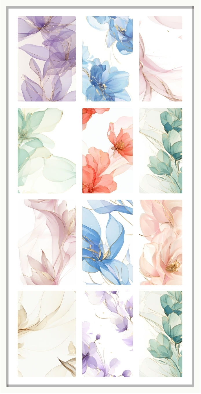 Waterslide Nail Decal | WHISPERING PETALS