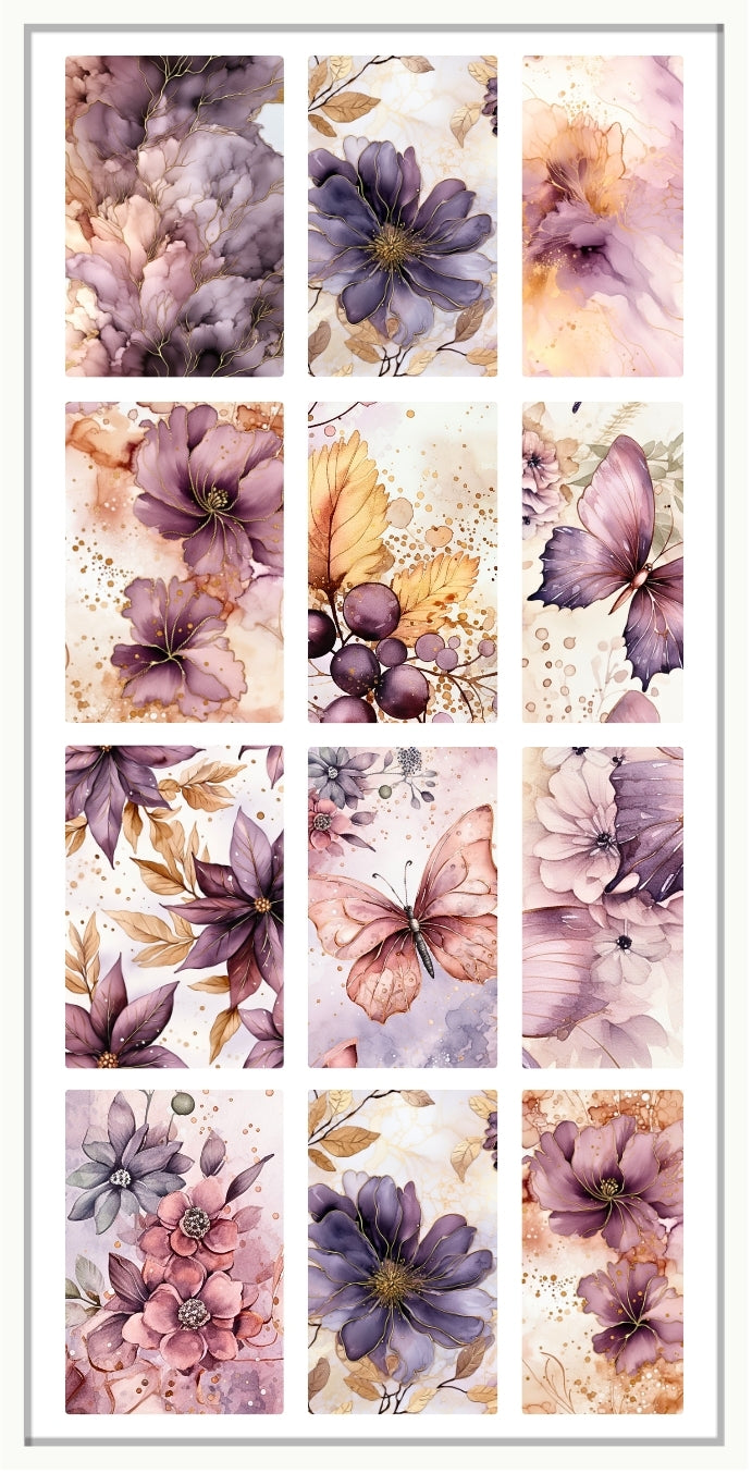 Waterslide Nail Decal | WHISPERING PLUM