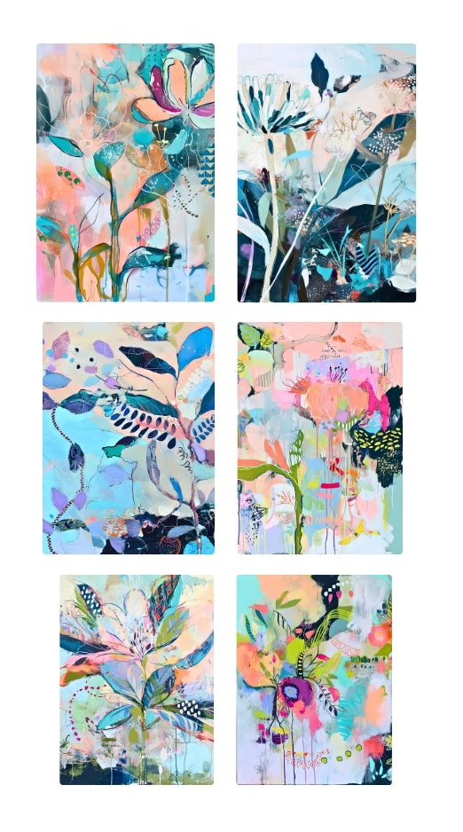 abstract in bloom