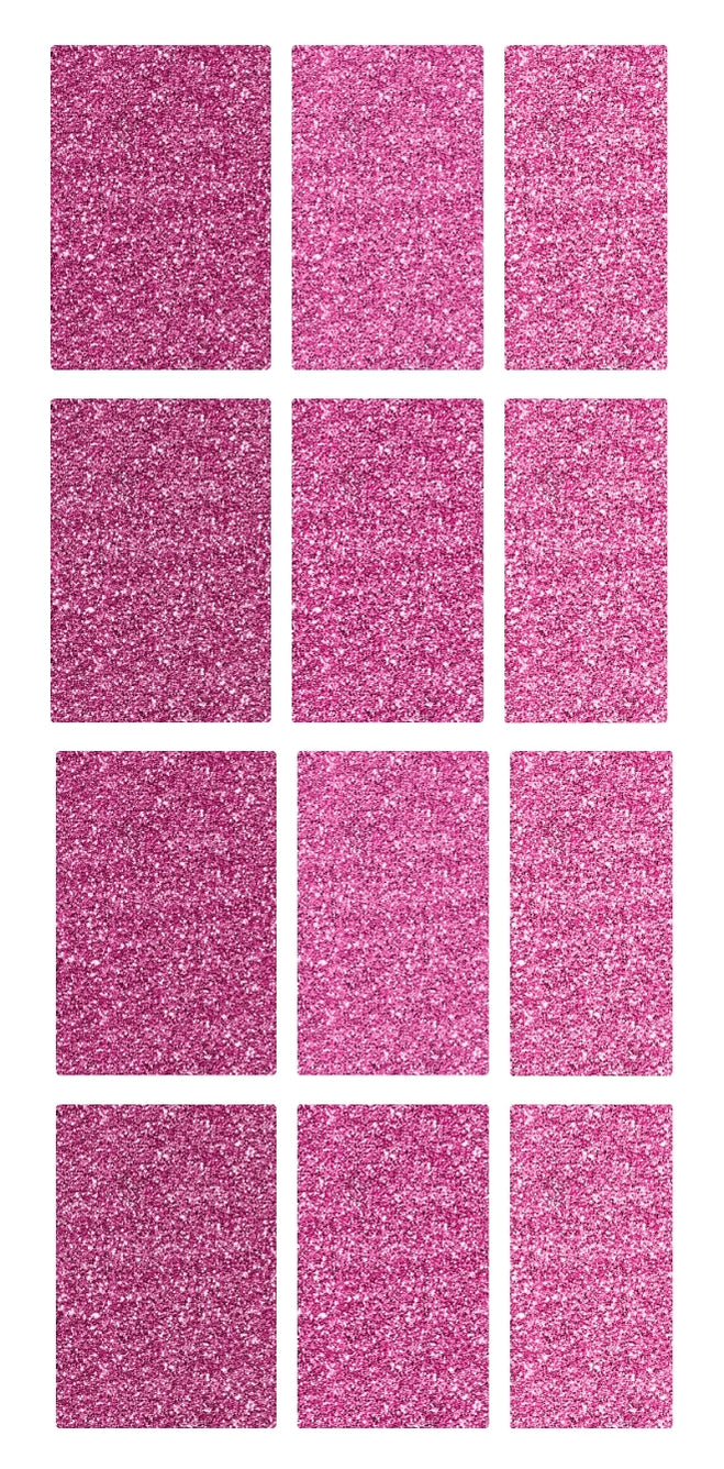 berry glitter tonal