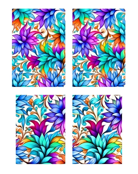 Waterslide Nail Decal | BRIGHT SUMMER 05