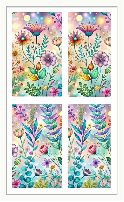 Waterslide Nail Decal | BRIGHT SUMMER 09