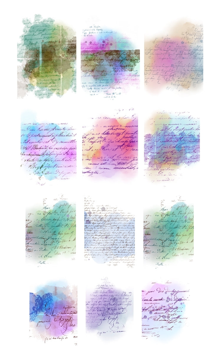 inked writing
