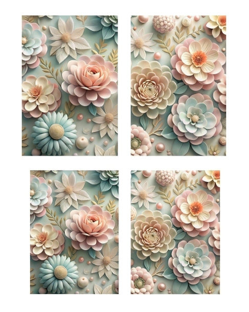 blooms in layers