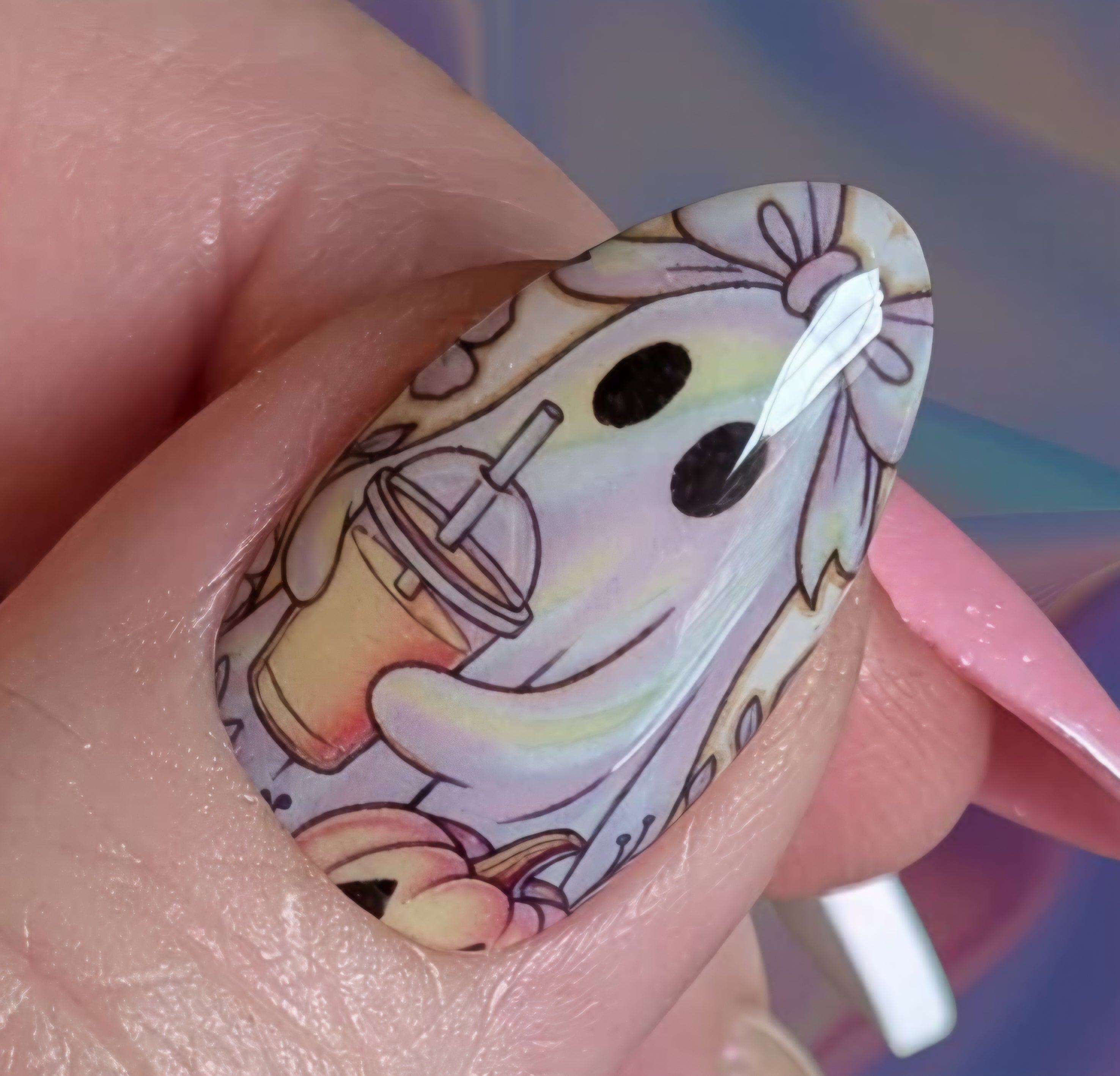 iridescent ghost