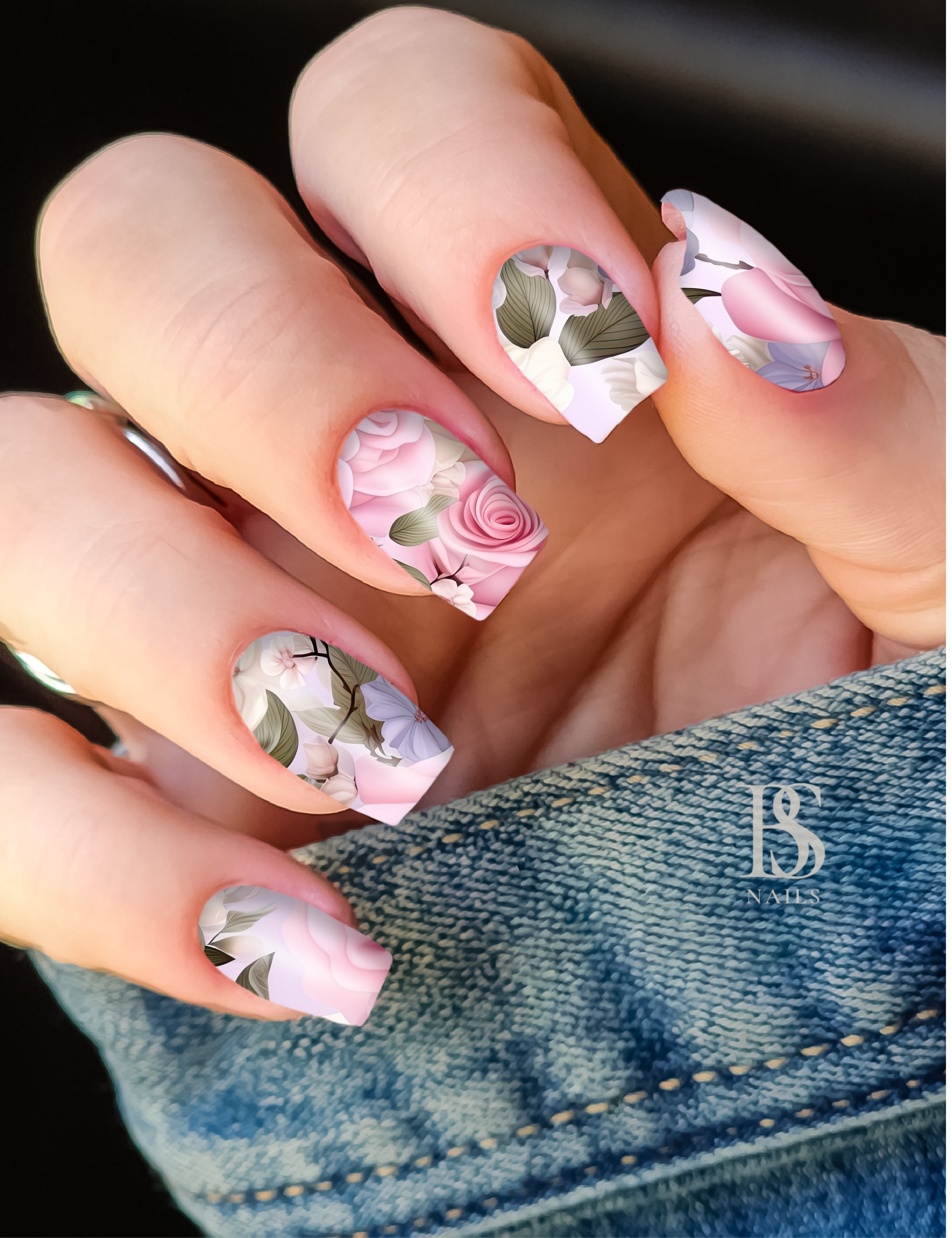 Waterslide Nail Decals | BEAUTY IN THE BLOSSOMS