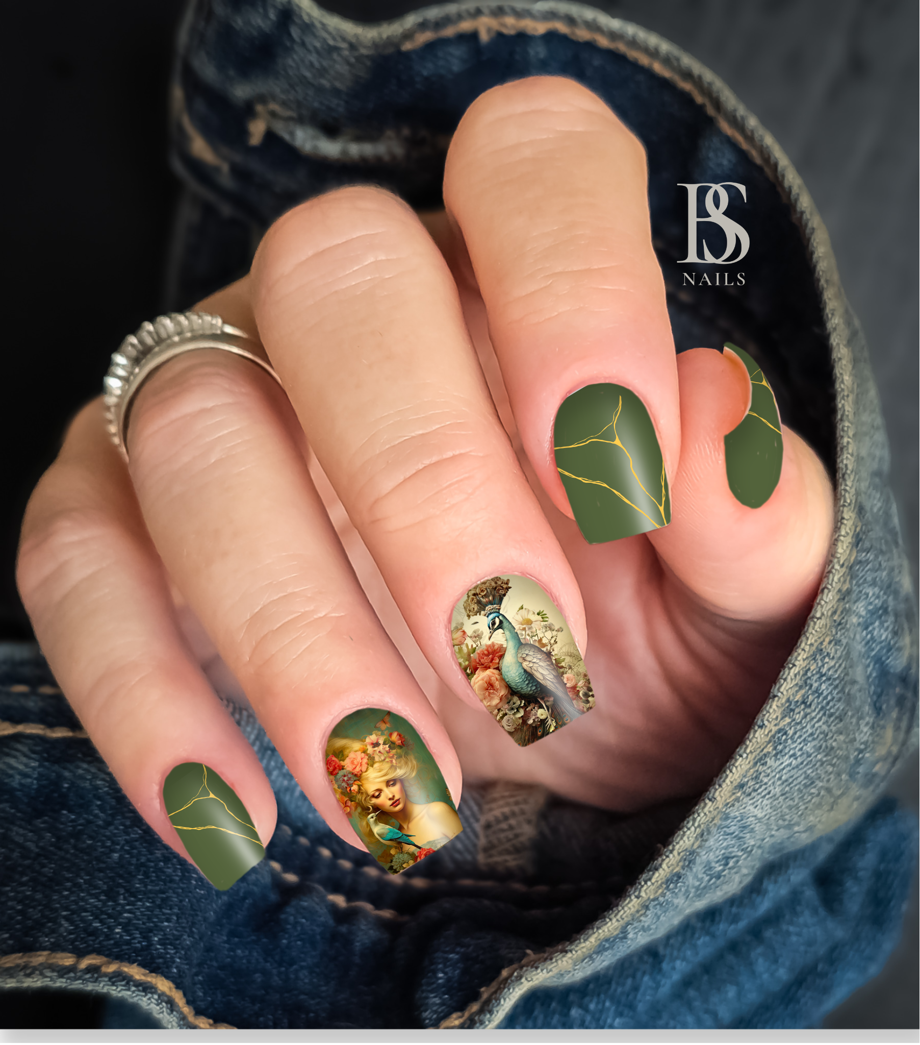 Waterslide Nail Decals | ECHOES OF THE AVIARY