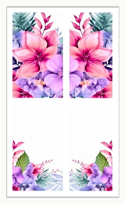 Waterslide Nail Decal | TROPIC 01