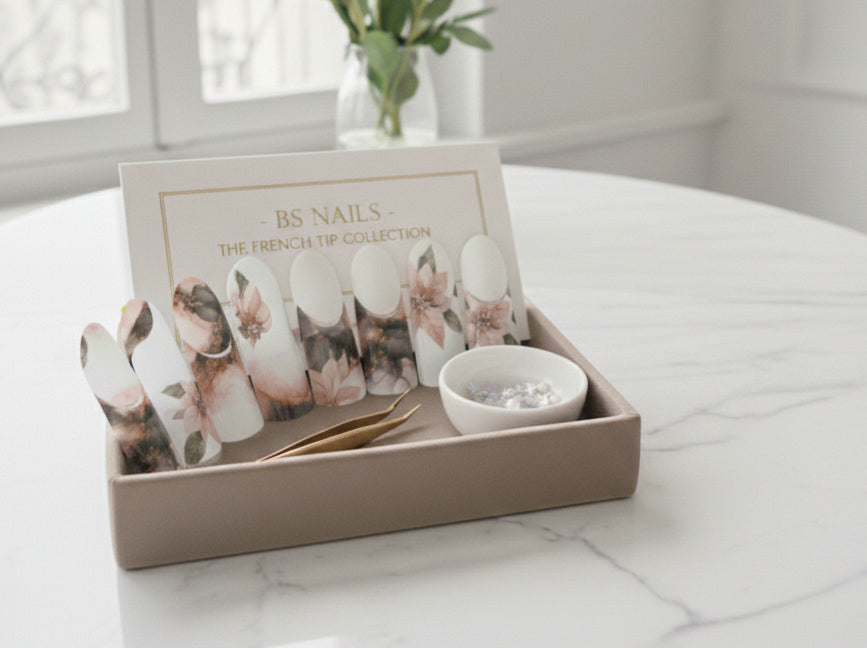 FRENCH TIP | Waterslide Nail Decals