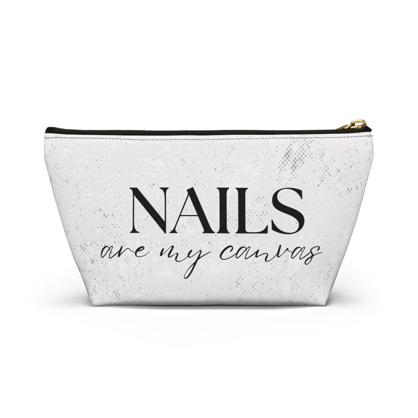 Chic Makeup Bag, Stylish Accessory Pouch, Organizer for Cosmetics, Gift for Beauty Lovers, Bridal Party Essentials, Nail Art Enthusiast