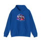 Vibrant Jeep Graphic Hoodie - Unisex Heavy Blend™ with Unique Design