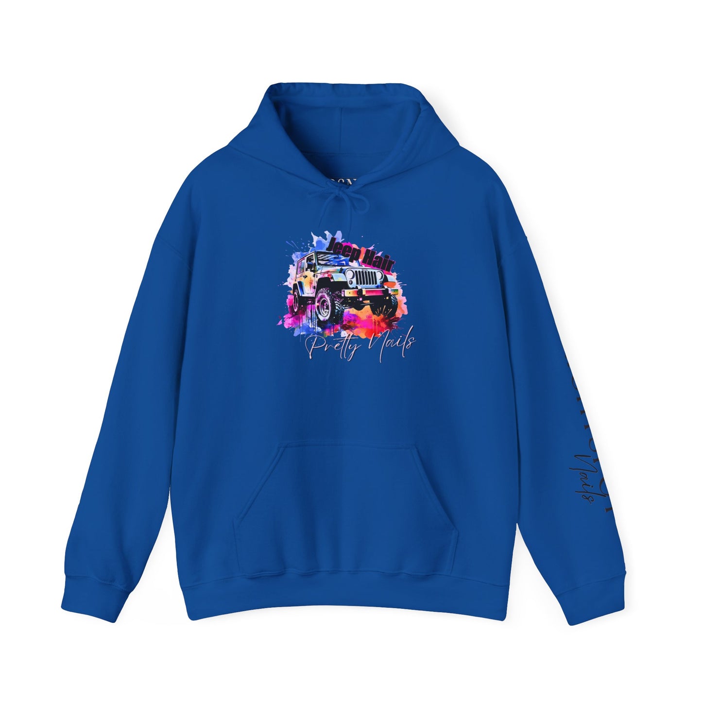 Vibrant Jeep Graphic Hoodie - Unisex Heavy Blend™ with Unique Design