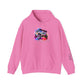 Vibrant Jeep Graphic Hoodie - Unisex Heavy Blend™ with Unique Design