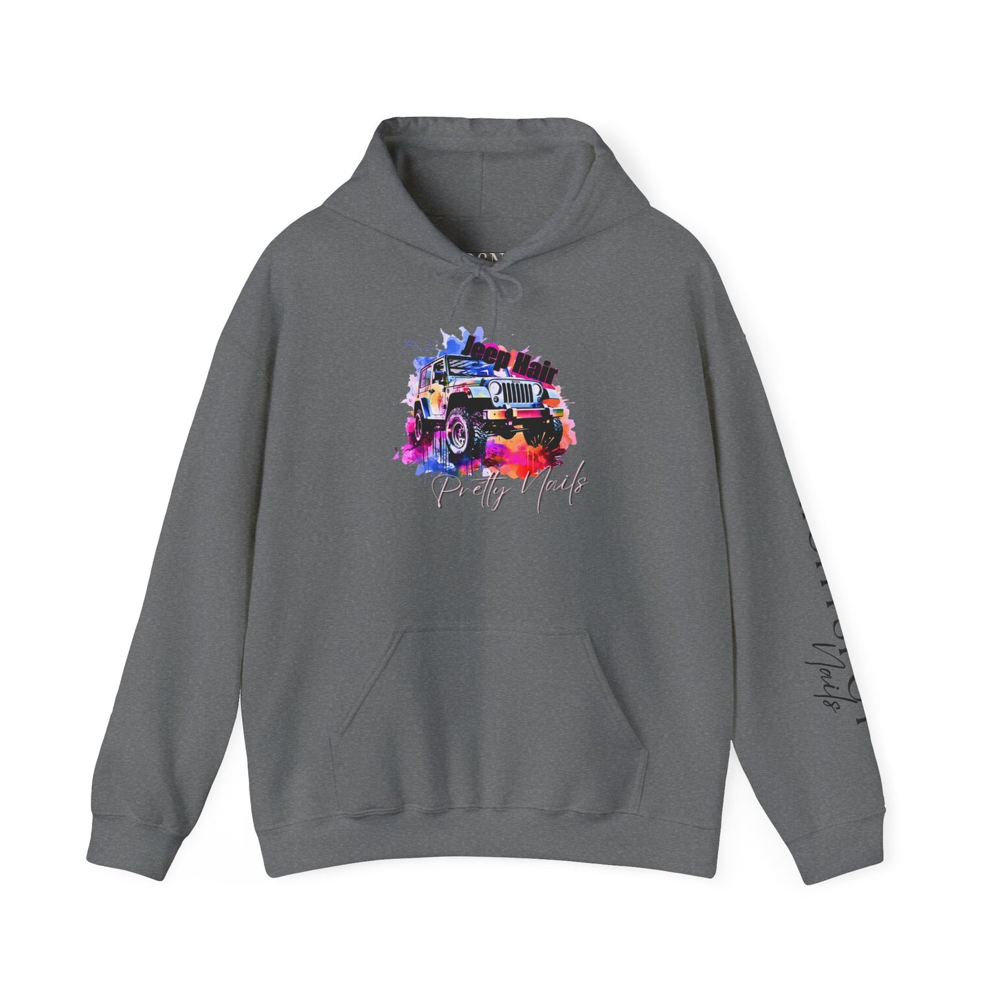Vibrant Jeep Graphic Hoodie - Unisex Heavy Blend™ with Unique Design
