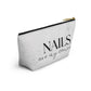 Chic Makeup Bag, Stylish Accessory Pouch, Organizer for Cosmetics, Gift for Beauty Lovers, Bridal Party Essentials, Nail Art Enthusiast