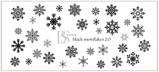 BLACK SNOWFLAKES 2.0