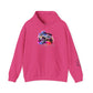 Vibrant Jeep Graphic Hoodie - Unisex Heavy Blend™ with Unique Design