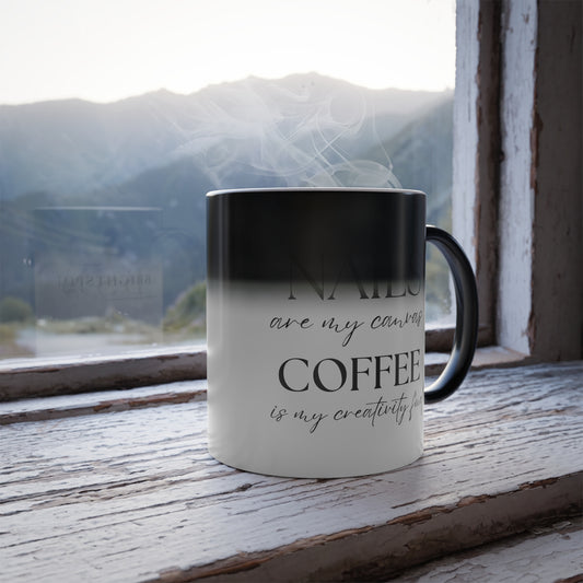 Inspirational Color Morphing Mug - 11oz Coffee Cup for Daily Motivation