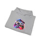 Vibrant Jeep Graphic Hoodie - Unisex Heavy Blend™ with Unique Design