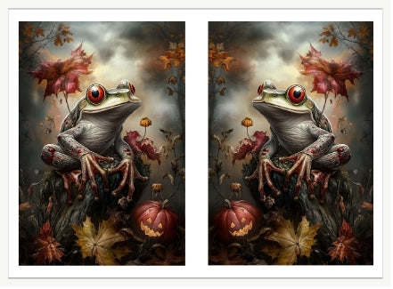 Waterslide Nail Decal | AUTUMN TOAD