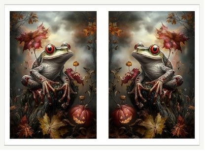 Waterslide Nail Decal | AUTUMN TOAD