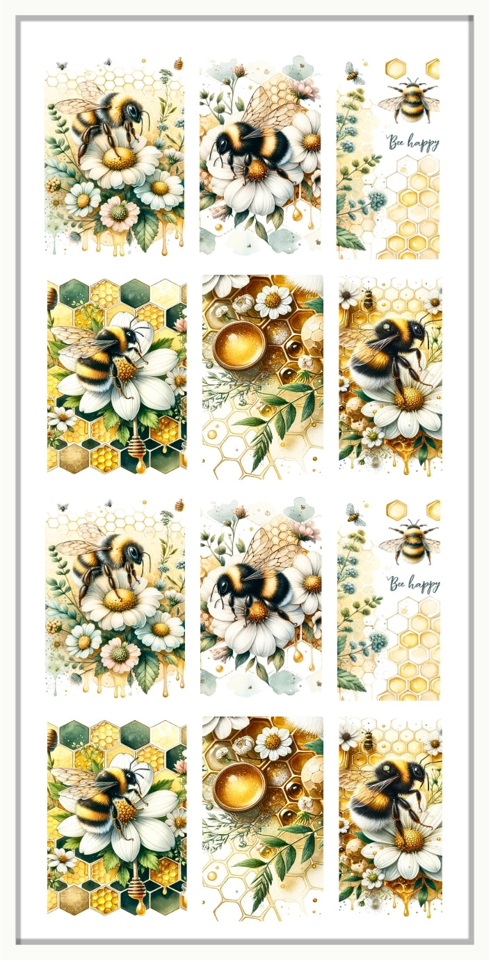 Waterslide Nail Decals | BEE DAZE