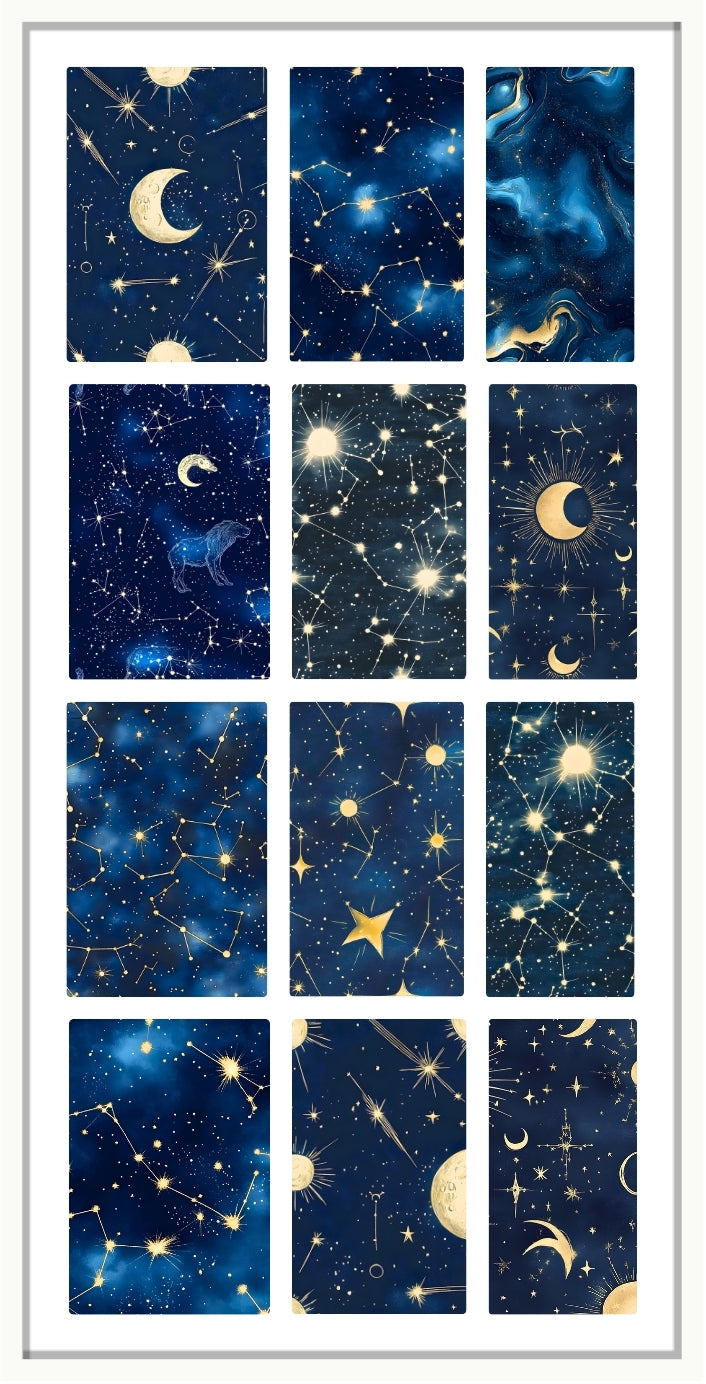 Waterslide Nail Decals | CONSTELLATION