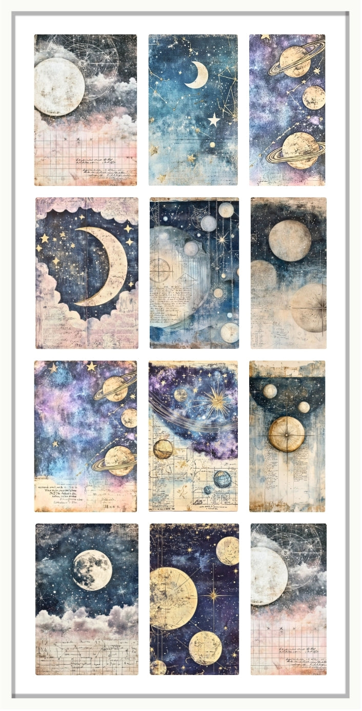 Waterslide Nail Decals | CELESTIAL DREAMSCAPE