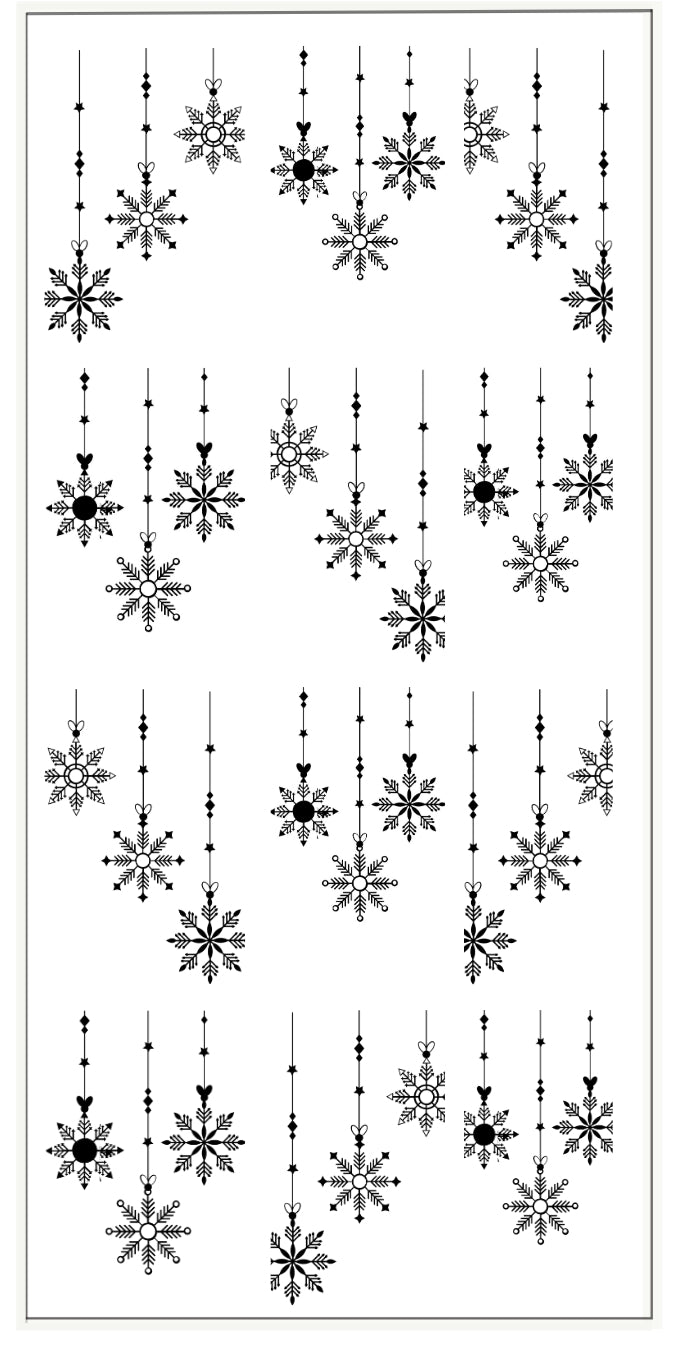 DANGLING SNOWFLAKES