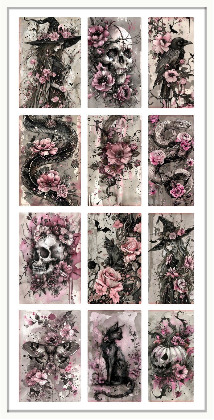 Waterslide Nail Decal | DARK REQUIEM