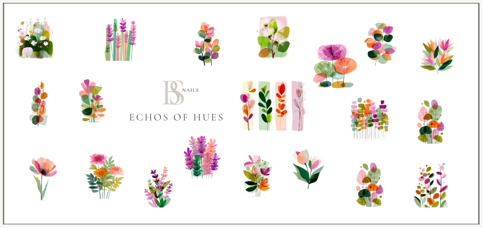 Waterslide Nail Decal | ECHOS OF HUES