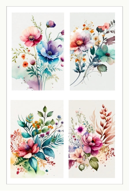 Waterslide Nail Decals | FLORILEGIUM