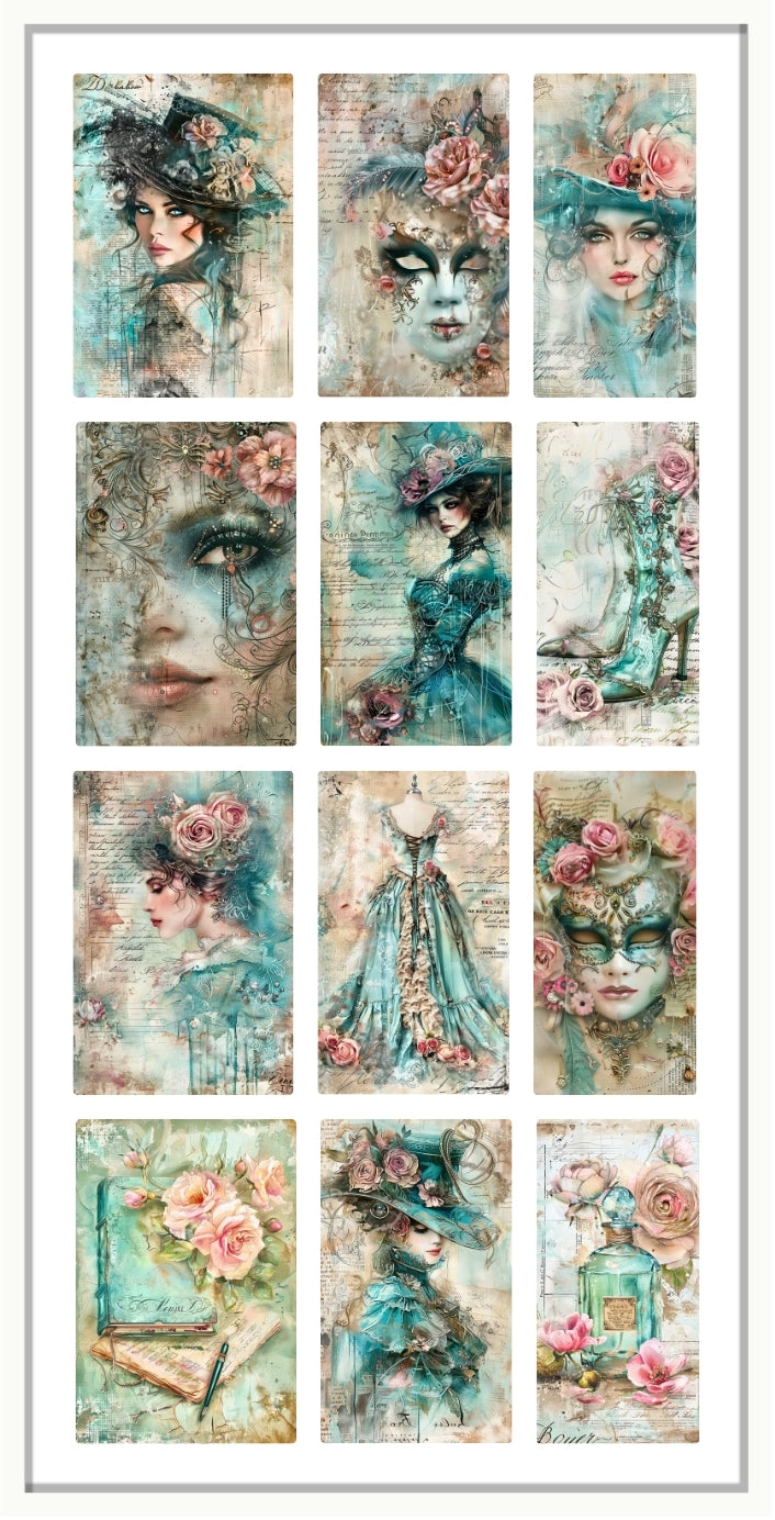 Waterslide Nail Decals | FRENCH ARISTOCRAT