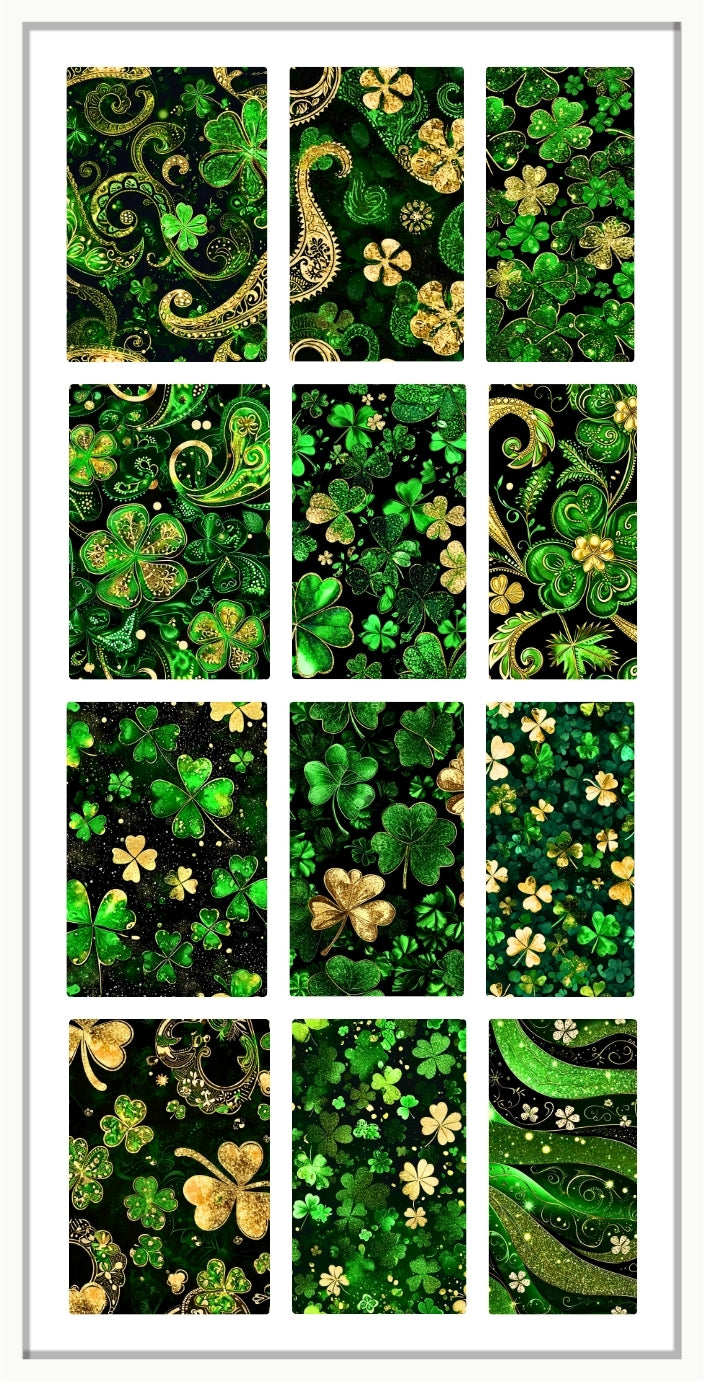 GILDED CLOVER | Clover Waterslide Nail Decals