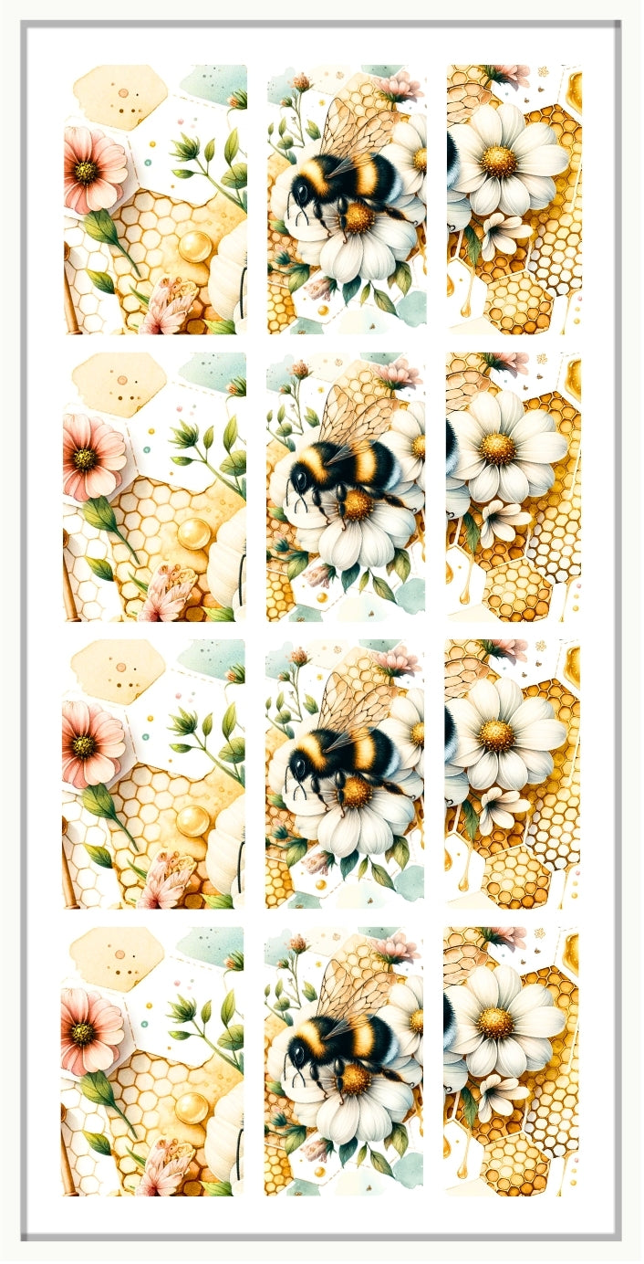 Waterslide Nail Decals | GOLDEN NECTAR