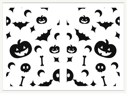 Waterslide Nail Decal | HALLOWEEN OVERLAY