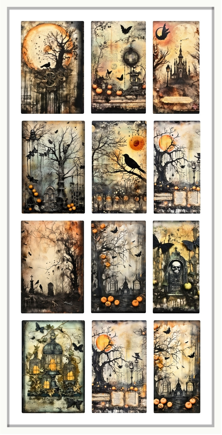 Waterslide Nail Decals | HAUNTED HALLOWES