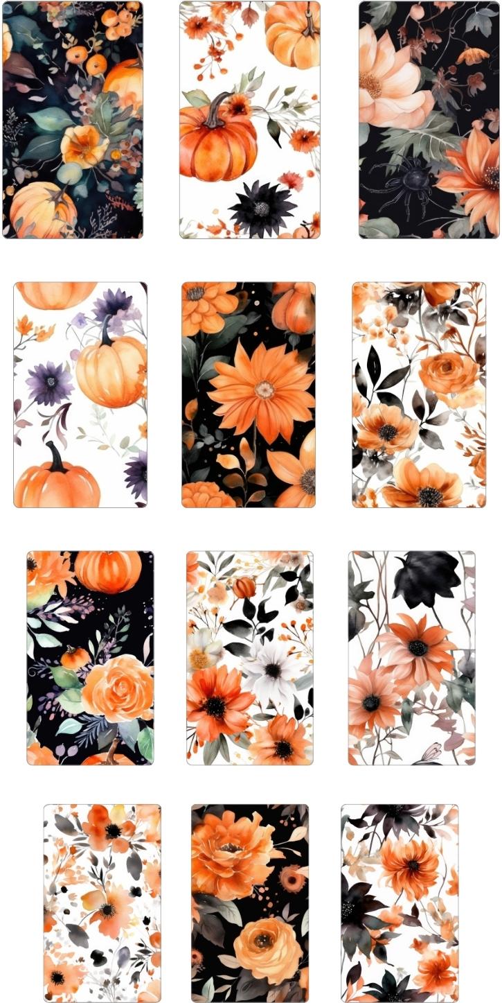 Pumpkin Floral